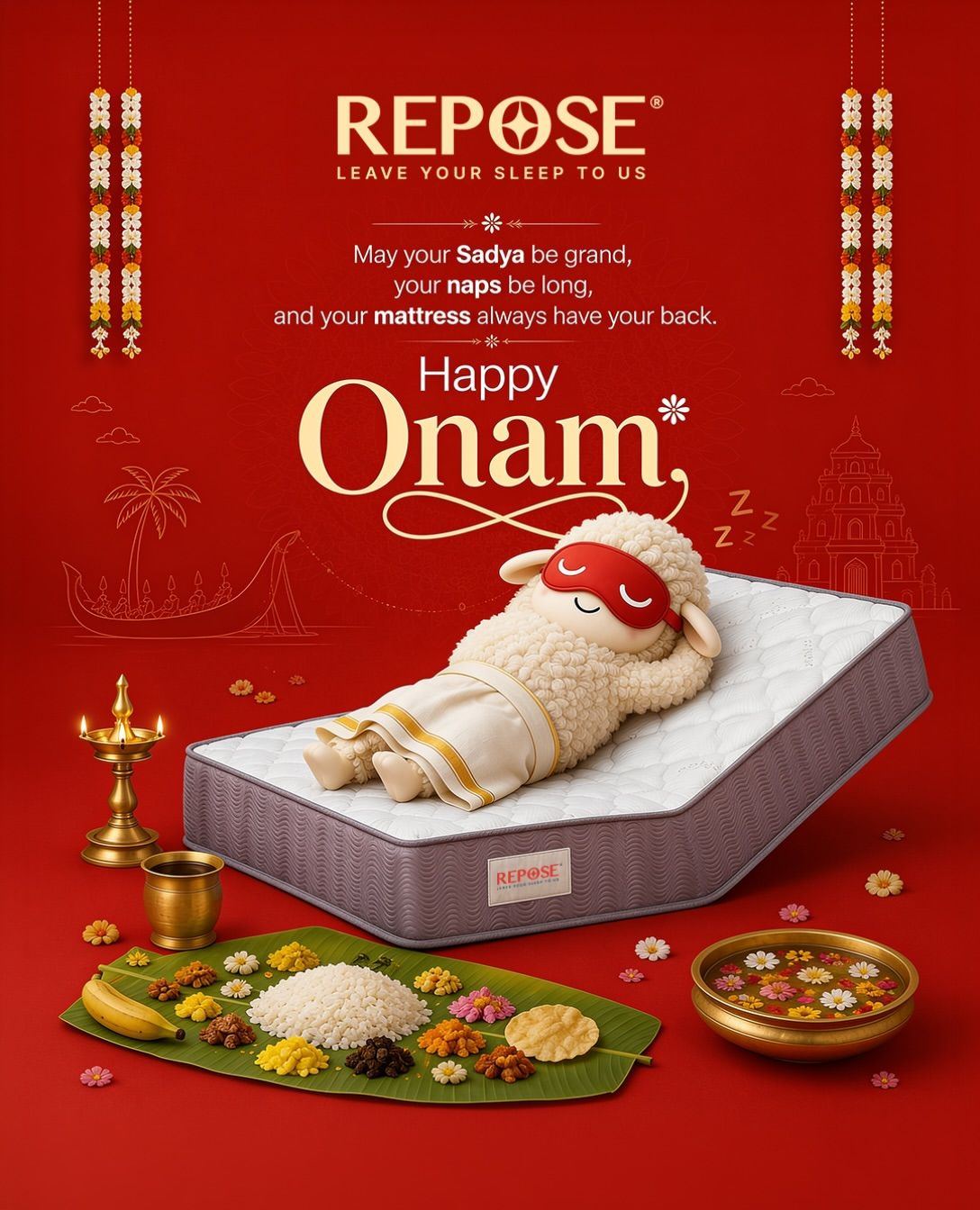 Repose: From the warmth of the Pookalam to the&hellip;